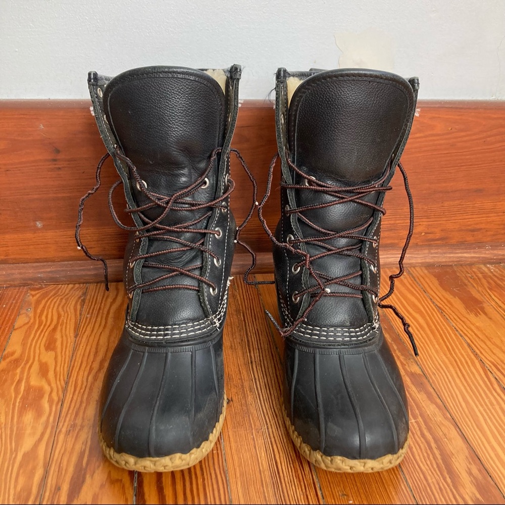 L.L. Bean Wicked Good Bean Boots 10”